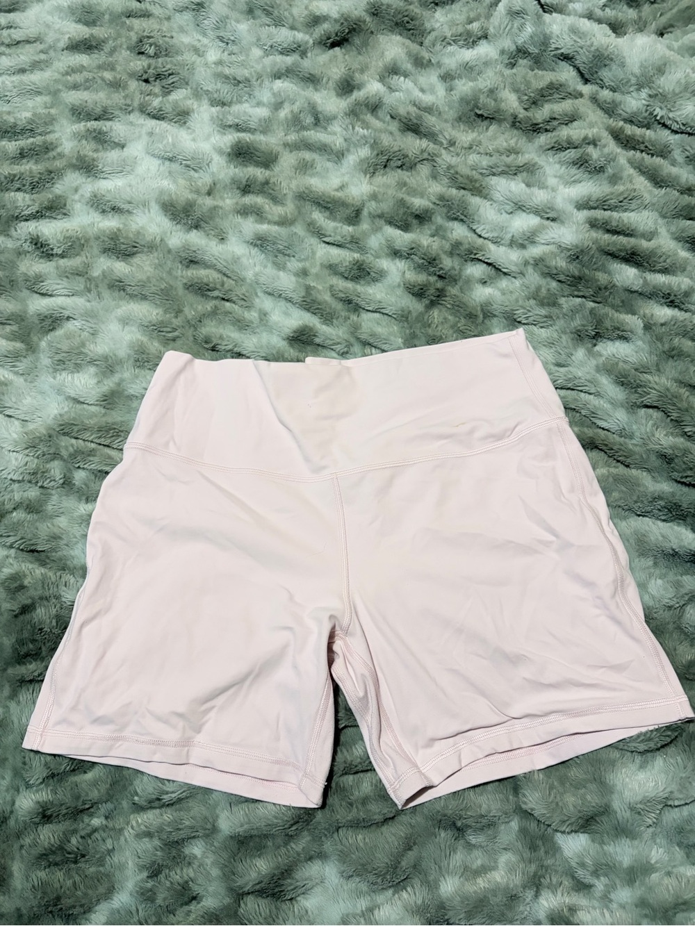 lululemon athletica Pale Pink High-Rise Athletic Shorts